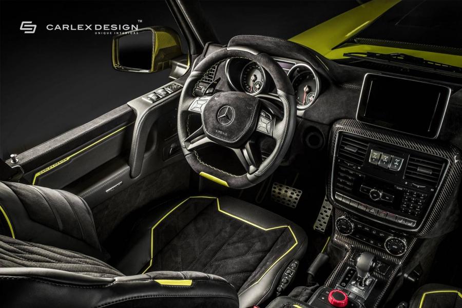 Интерьер Mercedes-Benz G500 4x4&sup2; by Carlex Design 2017 года  (фото 7 из 17)